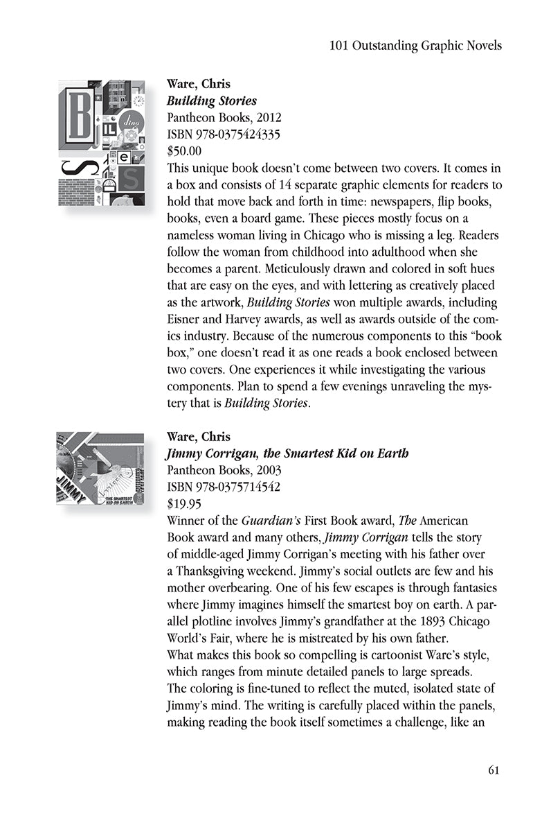 101 Outstanding Graphic Novels