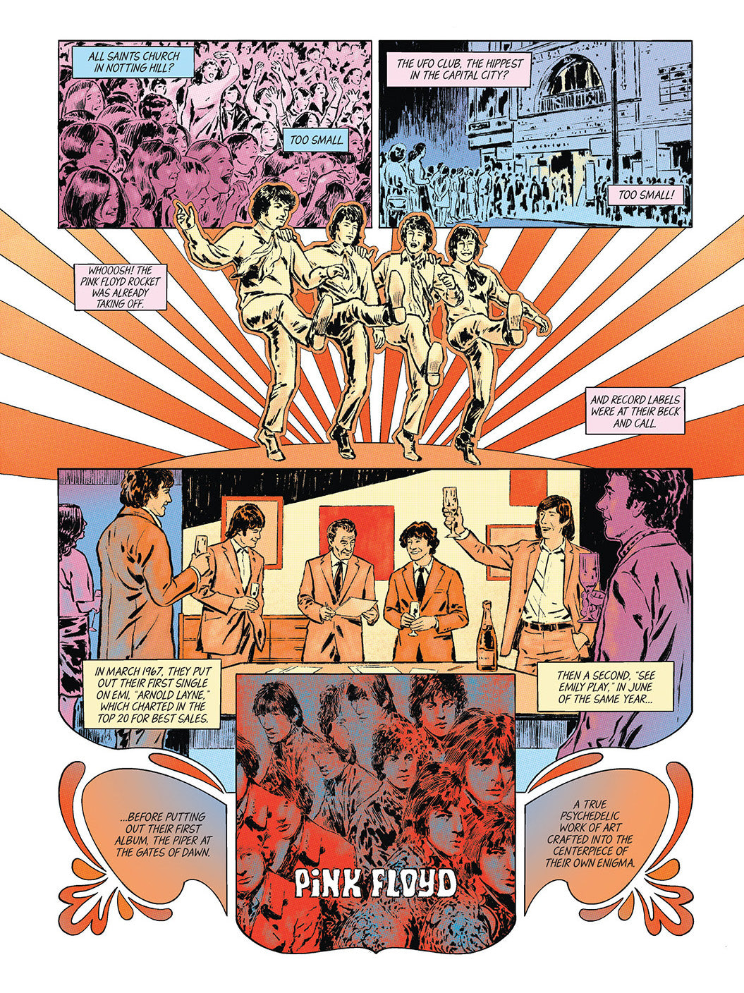 Pink Floyd in Comics