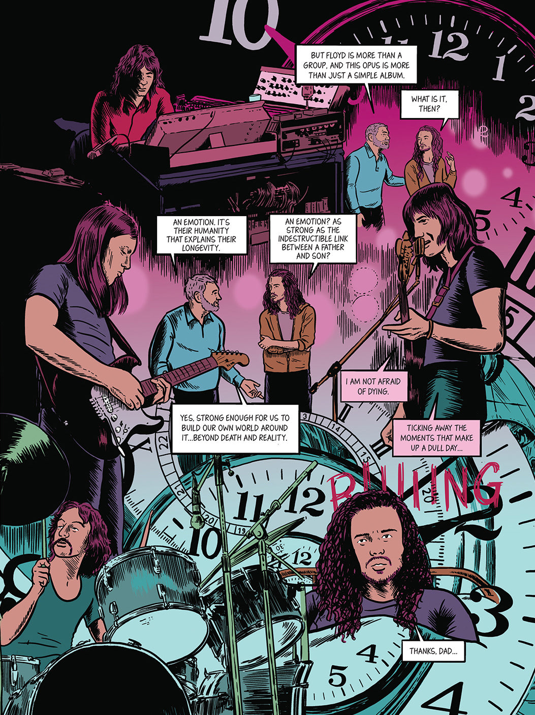 Pink Floyd in Comics