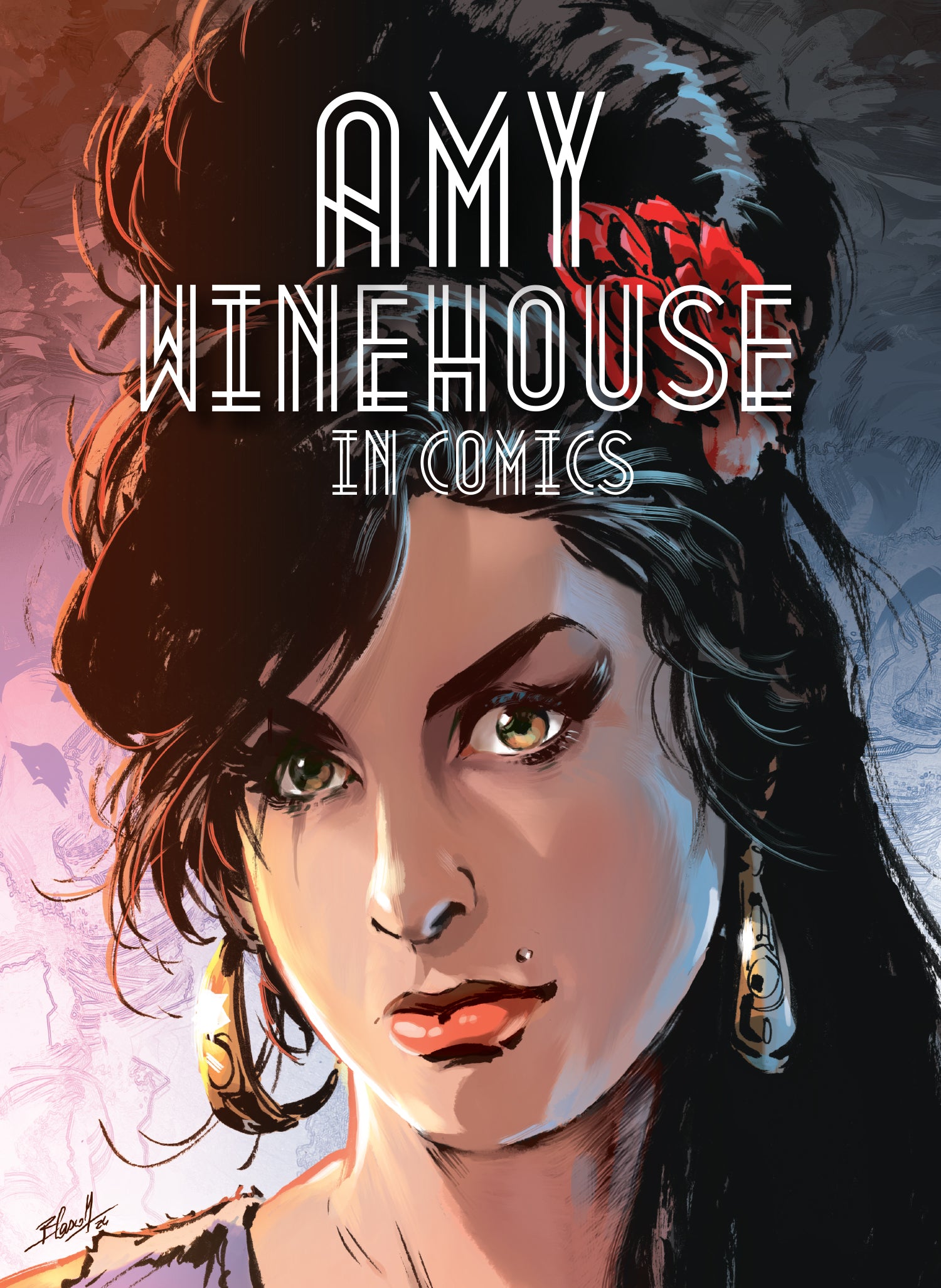 Amy Winehouse in Comics, image size:1500x2054