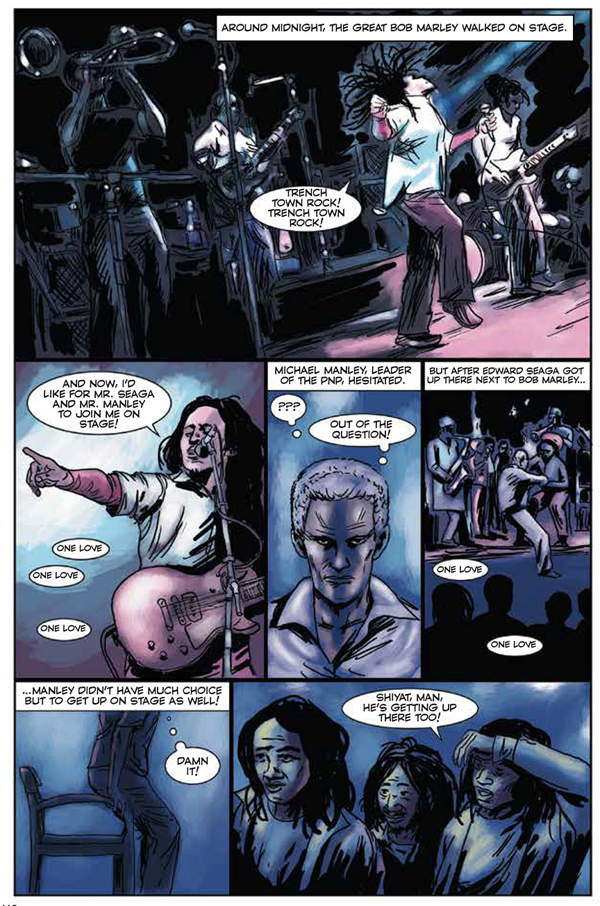 Bob Marley in Comics