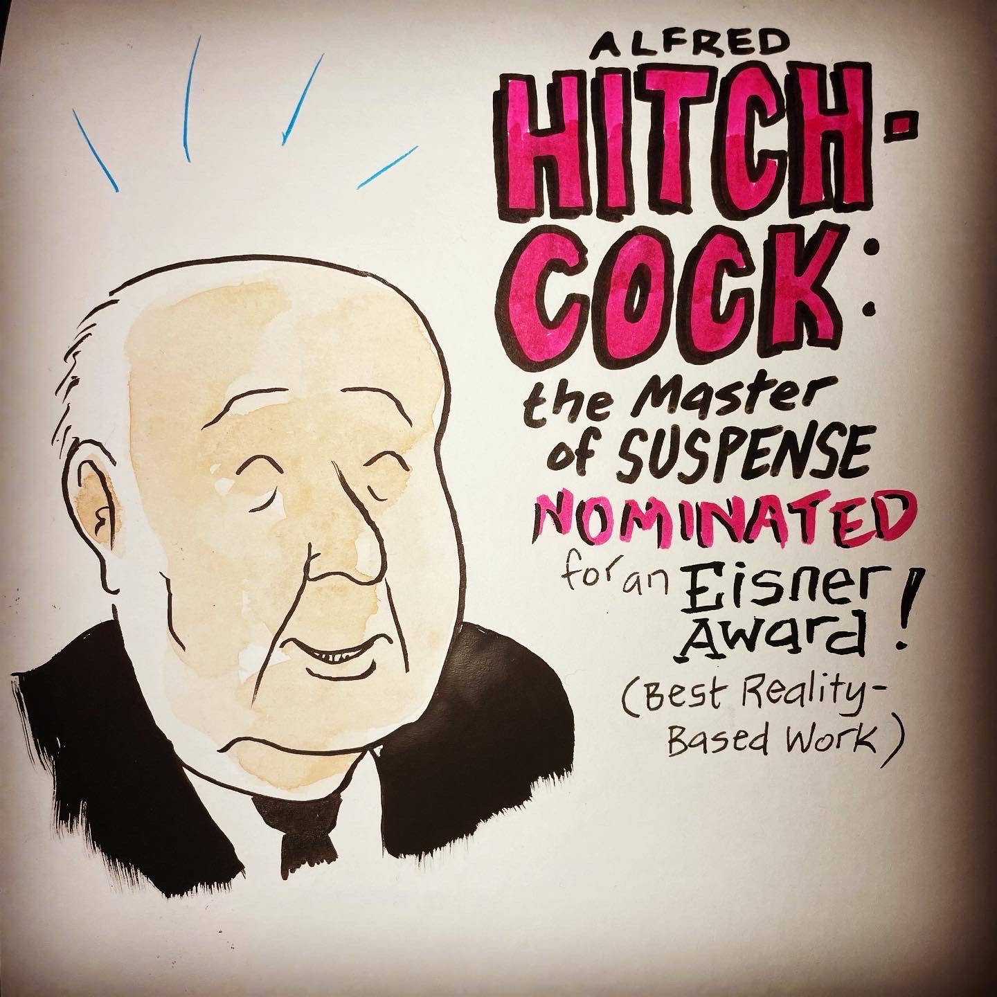 ALFRED HITCHCOCK: The Master of Suspense nominated for an Eisner Award!