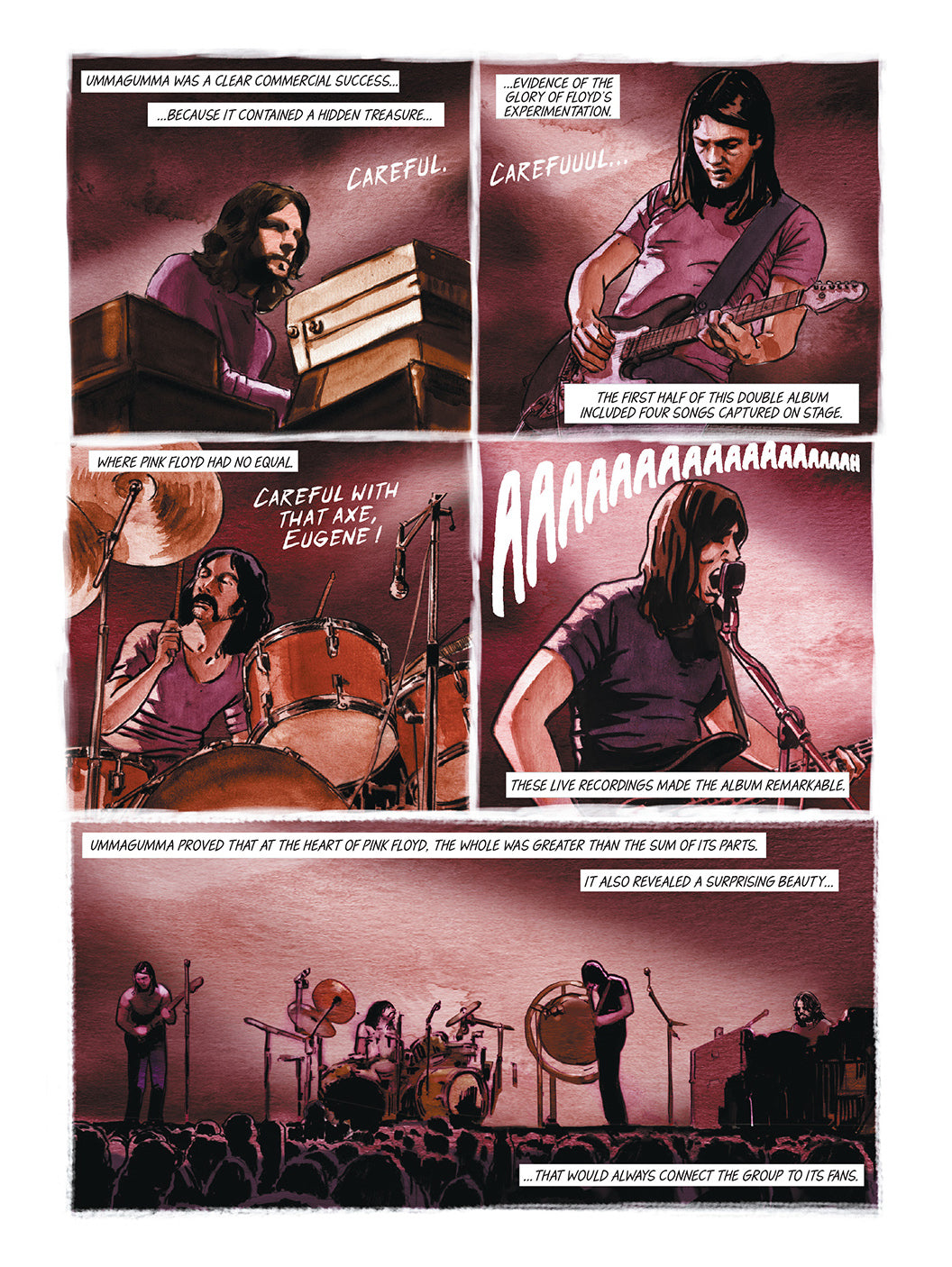 Pink Floyd in Comics